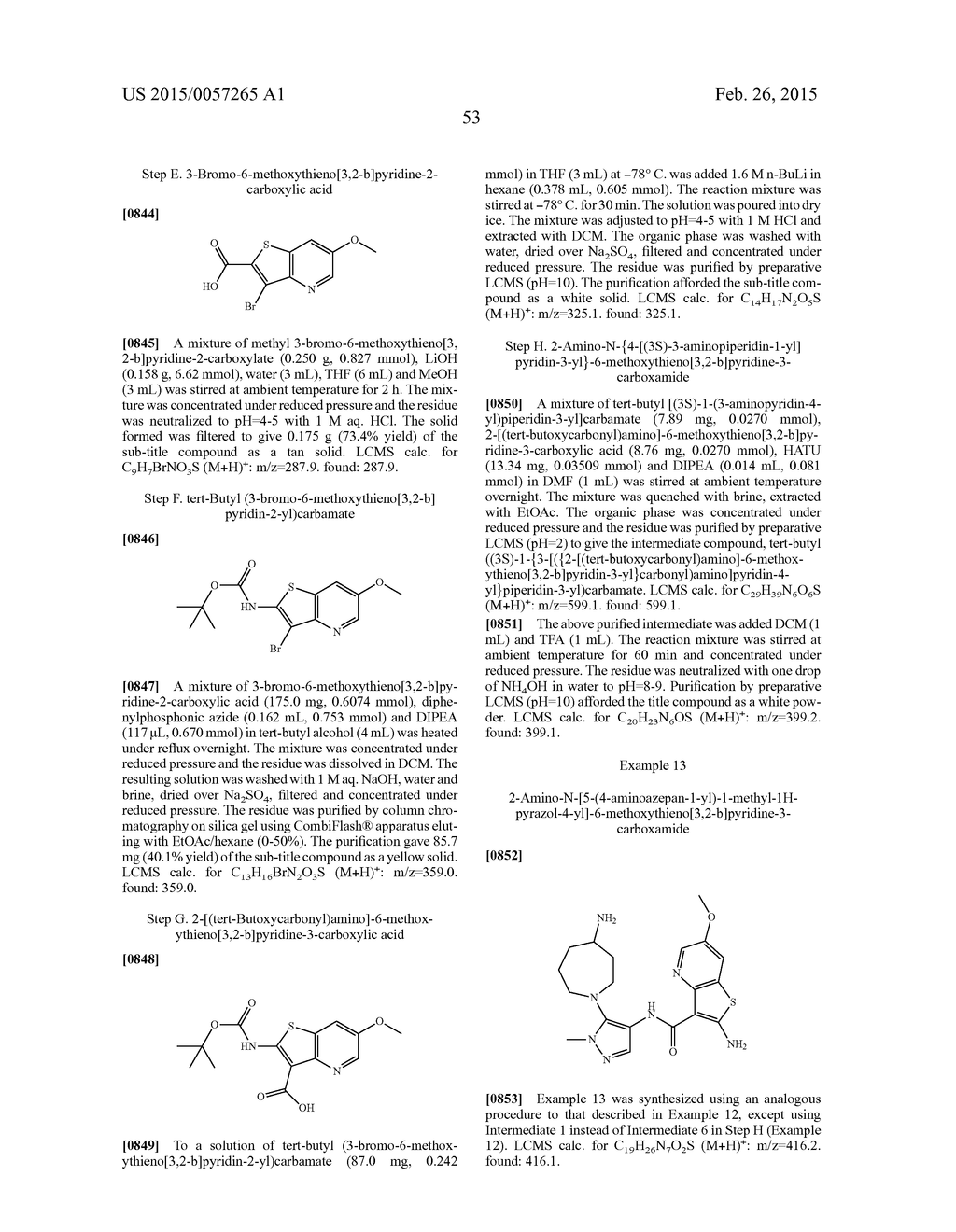 FURO- AND THIENO-PYRIDINE CARBOXAMIDE COMPOUNDS USEFUL AS PIM KINASE     INHIBITORS - diagram, schematic, and image 54