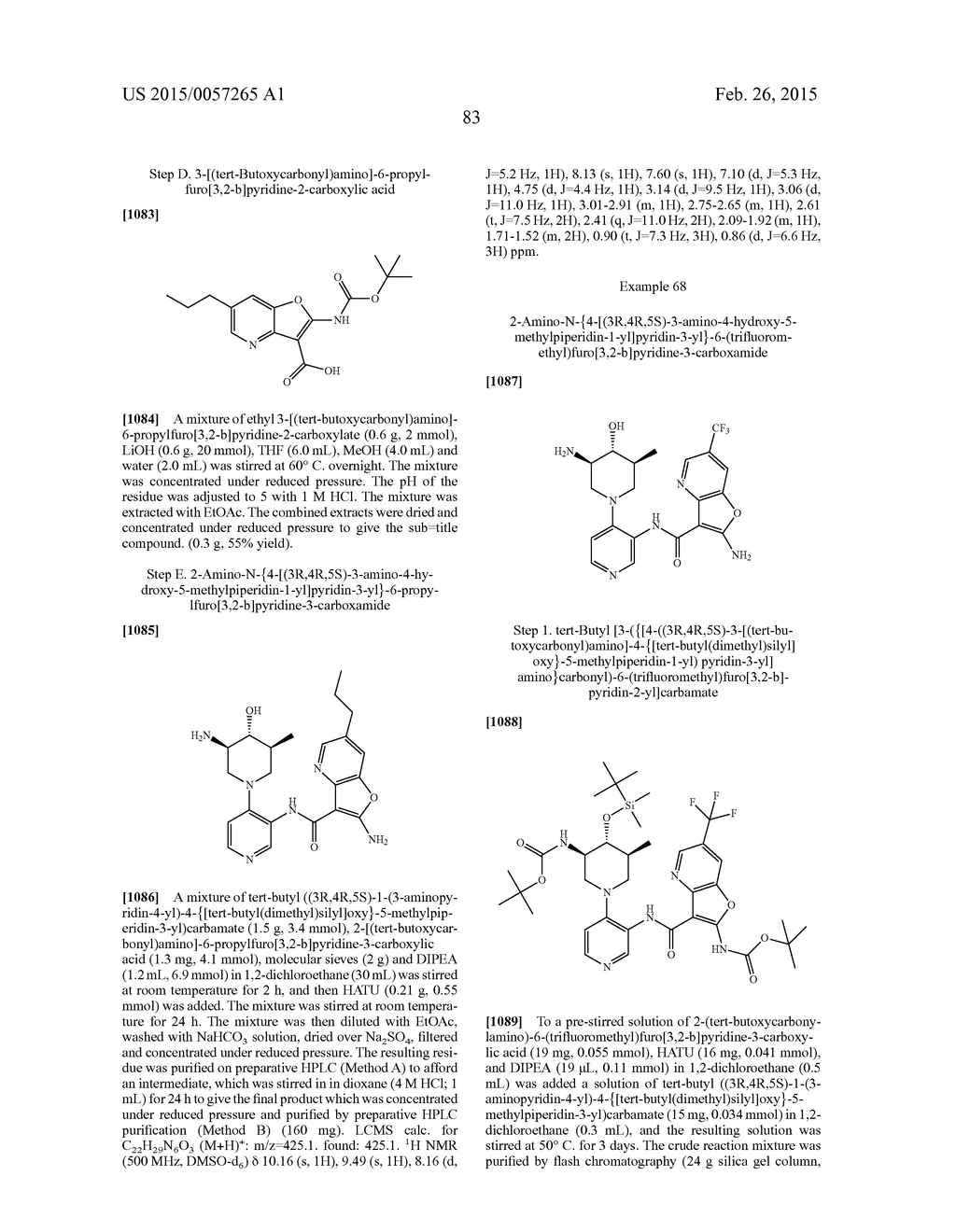 FURO- AND THIENO-PYRIDINE CARBOXAMIDE COMPOUNDS USEFUL AS PIM KINASE     INHIBITORS - diagram, schematic, and image 84