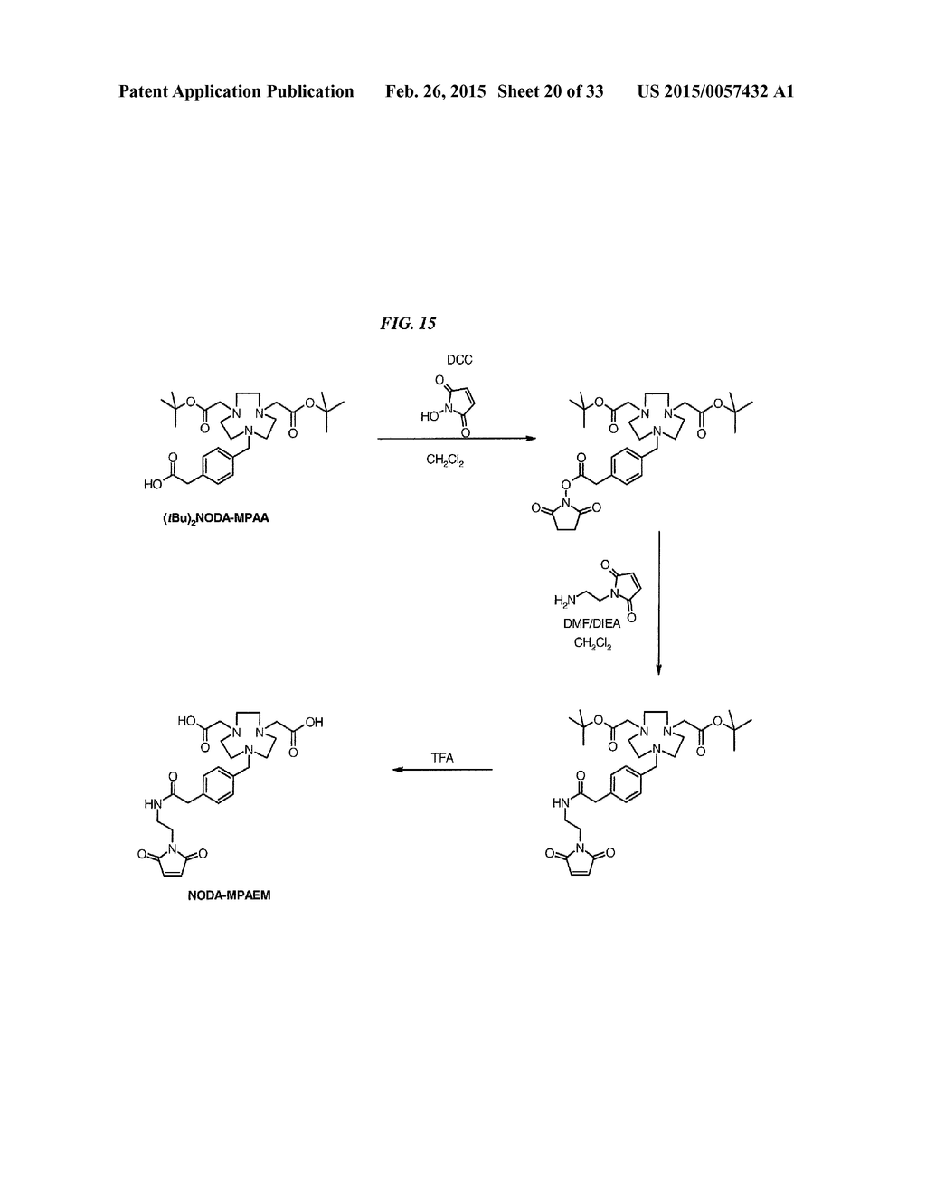 Methods and Compositions for Improved F-18 Labeling of Proteins, Peptides     and Other Molecules - diagram, schematic, and image 22