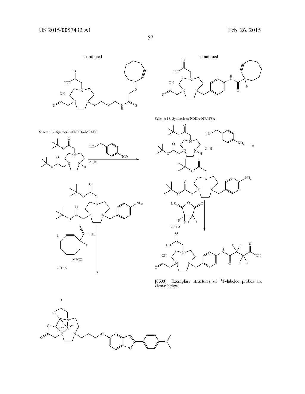 Methods and Compositions for Improved F-18 Labeling of Proteins, Peptides     and Other Molecules - diagram, schematic, and image 92