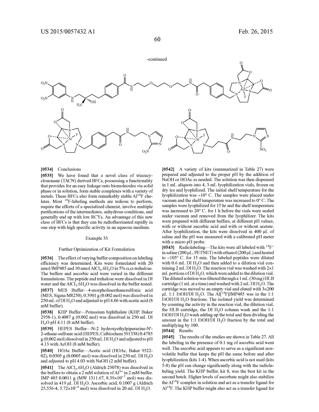 Methods and Compositions for Improved F-18 Labeling of Proteins, Peptides     and Other Molecules - diagram, schematic, and image 95