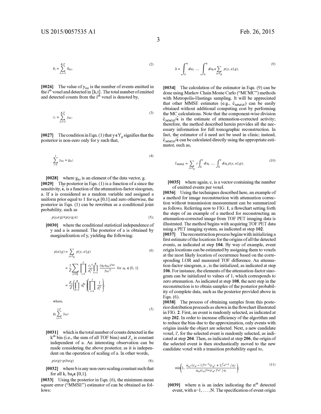 SYSTEMS AND METHODS FOR ATTENUATION CORRECTION IN TIME-OF-FLIGHT POSITRON     EMISSION TOMOGRAPHY - diagram, schematic, and image 07