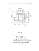 Piezoelectric Device, Ultrasound Probe, Droplet Discharge Device, And     Piezoelectric Device Fabrication Method diagram and image