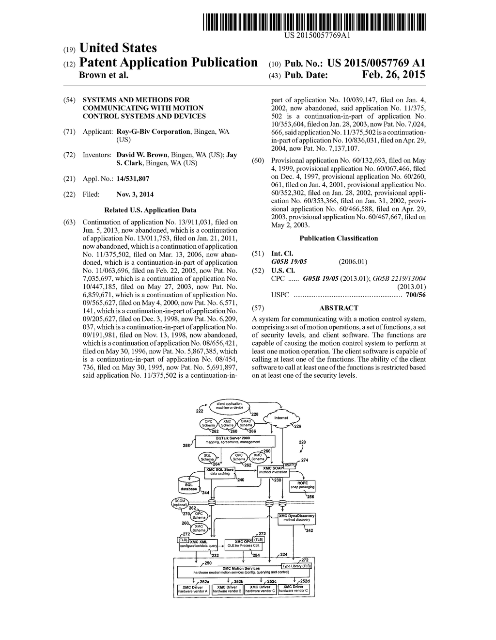 Systems and Methods for Communicating with Motion Control Systems and     Devices - diagram, schematic, and image 01