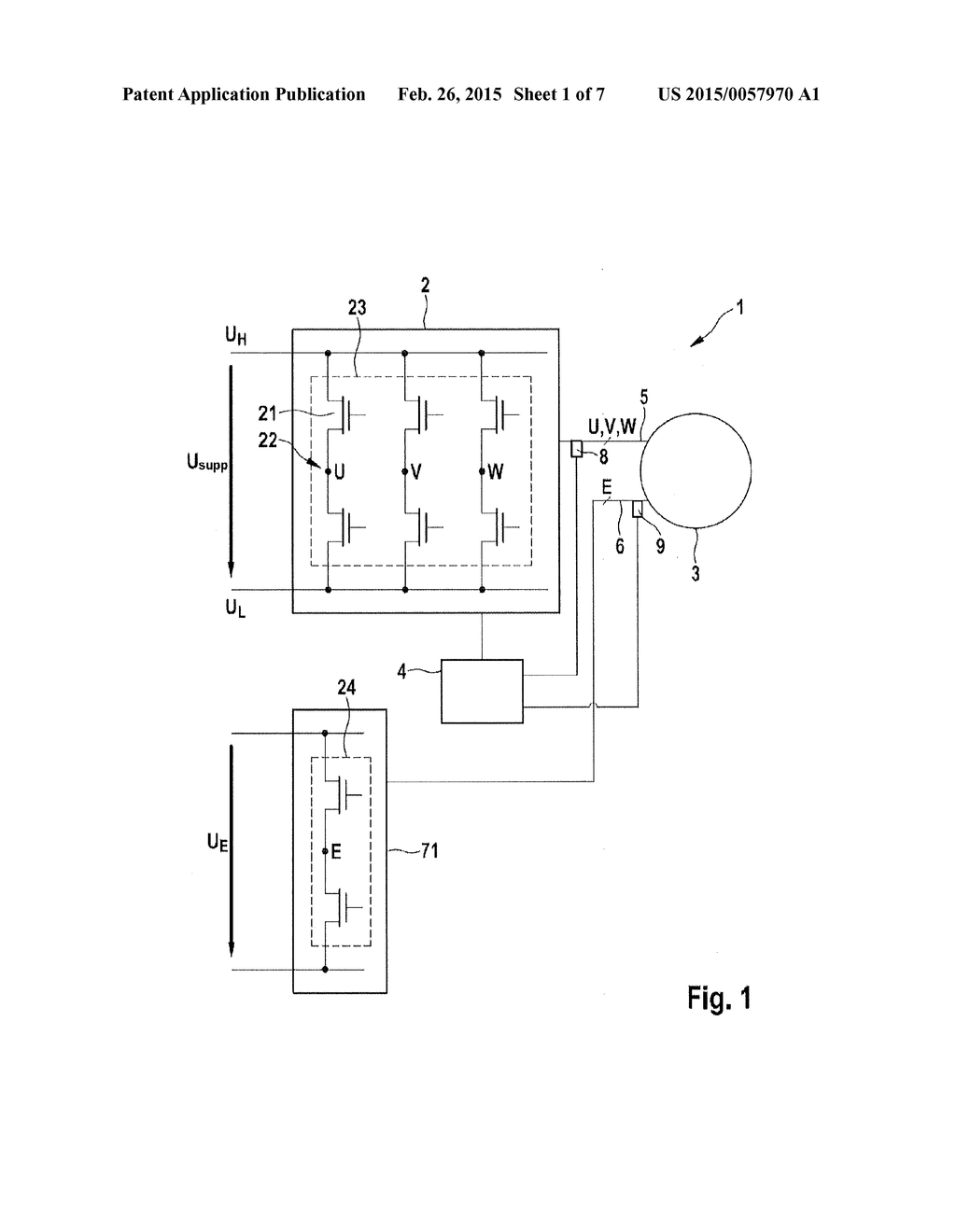 METHOD AND DEVICE FOR DETERMINING A ROTOR POSITION OF AN ELECTRONICALLY     COMMUTATED ELECTRIC MACHINE - diagram, schematic, and image 02