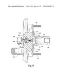 Fluid Fitting with Integrated Fluid Management Device diagram and image