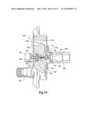 Fluid Fitting with Integrated Fluid Management Device diagram and image