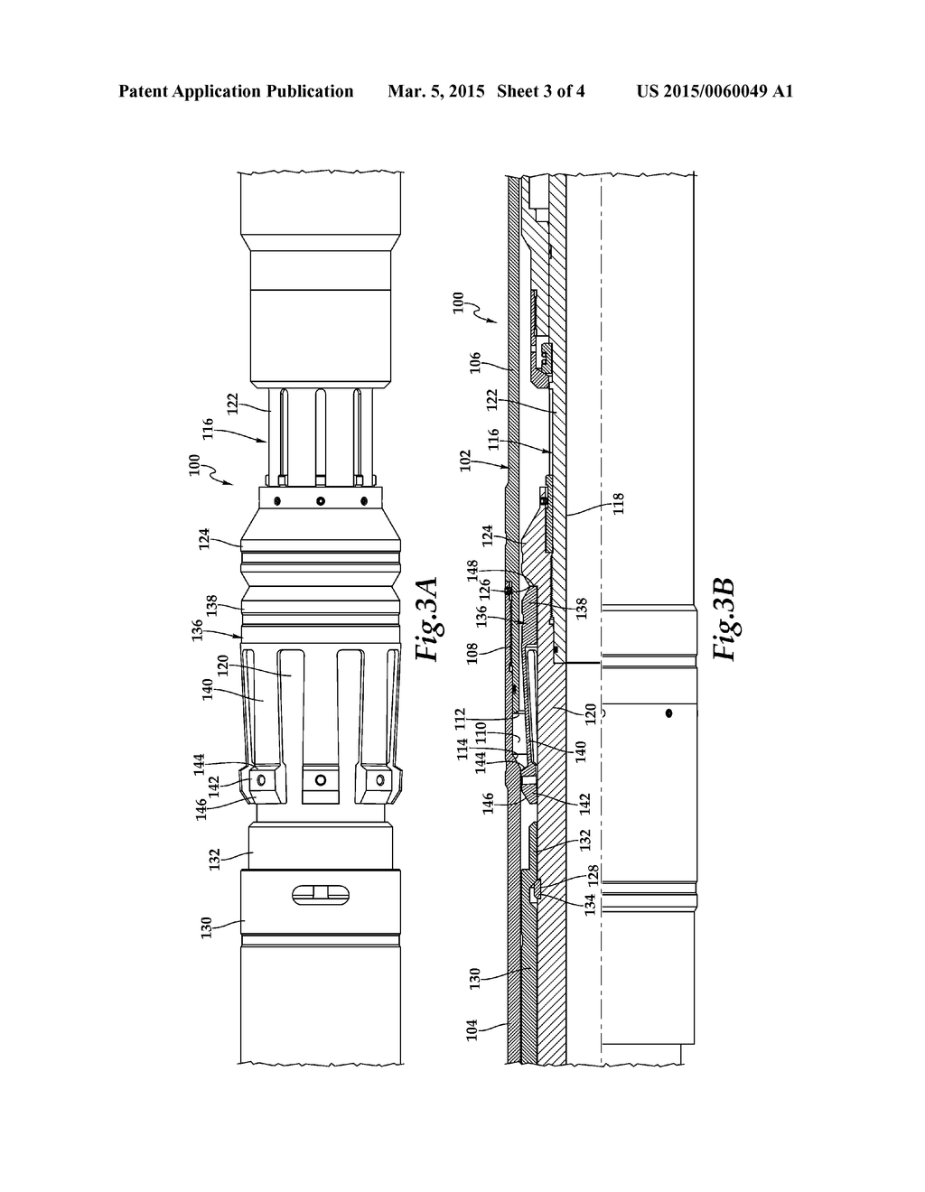 Retractable Collet Assembly for Liner String Installation in a Wellbore - diagram, schematic, and image 04