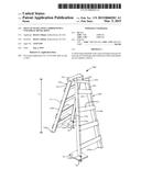 Self Leveling Step Ladder with a Universal Hinge Joint diagram and image