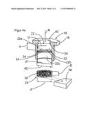 PRESSURE RELEASE DEVICE FOR HOUSINGS WITH FLAMEPROOF ENCAPSULATION WITH     POROUS BODY HAVING INTERFERENCE FIT diagram and image