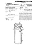 TRAVEL BEVERAGE CONTAINER diagram and image