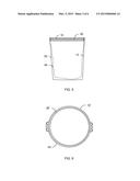 SYSTEM AND METHOD FOR SECURING A LINER WITHIN A CONTAINER diagram and image