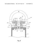 Tool holder with tabs and/or suction cups diagram and image