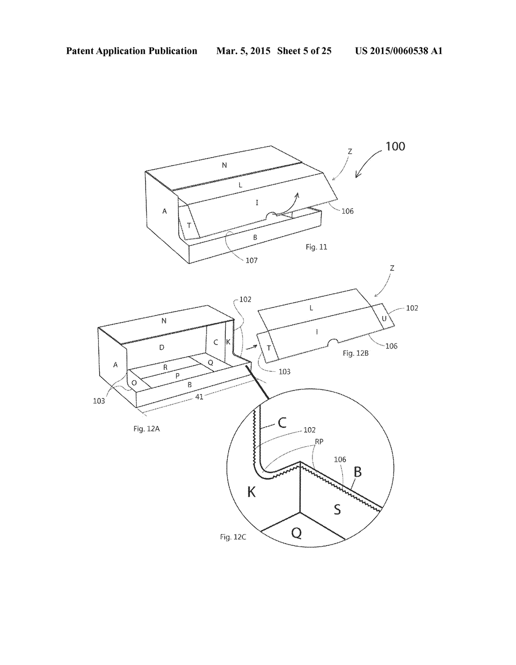 METHOD FOR MANUFACTURING A DUAL-PURPOSE CONTAINER AND A CONTAINER     PRE-ASSEMBLY HAVING A TEAR-OUT SECTION, AND THE PRE-ASSEMBLY AND THE     CONTAINER - diagram, schematic, and image 06