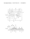 DISPLAY DEVICE, METHOD OF MANUFACTURING THE SAME, AND ELECTRONIC UNIT diagram and image