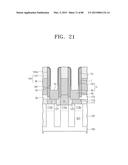 SEMICONDUCTOR DEVICES INCLUDING AIR GAP SPACERS AND METHODS OF     MANUFACTURING THE SAME diagram and image