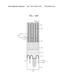 SEMICONDUCTOR DEVICES INCLUDING INSULATING EXTENSION PATTERNS BETWEEN     ADJACENT LANDING PADS AND METHODS OF FABRICATING THE SAME diagram and image