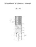 SEMICONDUCTOR DEVICES INCLUDING INSULATING EXTENSION PATTERNS BETWEEN     ADJACENT LANDING PADS AND METHODS OF FABRICATING THE SAME diagram and image