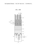 SEMICONDUCTOR DEVICES INCLUDING INSULATING EXTENSION PATTERNS BETWEEN     ADJACENT LANDING PADS AND METHODS OF FABRICATING THE SAME diagram and image