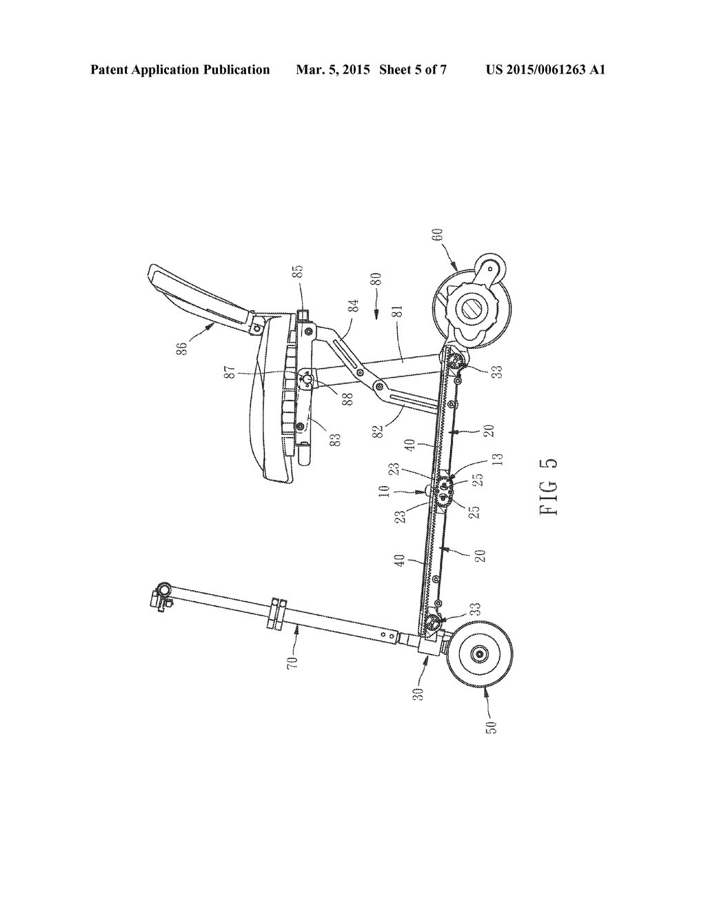 FOLDING MECHANISM OF VEHICLE - diagram, schematic, and image 06