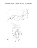 Lining Part for Mounting on a Vehicle Body Part with an Airbag Module,     Airbag System with a Body Part and with Such a Lining Part and Method for     the Production of the Lining Part diagram and image