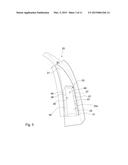 Lining Part for Mounting on a Vehicle Body Part with an Airbag Module,     Airbag System with a Body Part and with Such a Lining Part and Method for     the Production of the Lining Part diagram and image