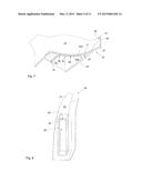 Lining Part for Mounting on a Vehicle Body Part with an Airbag Module,     Airbag System with a Body Part and with Such a Lining Part and Method for     the Production of the Lining Part diagram and image