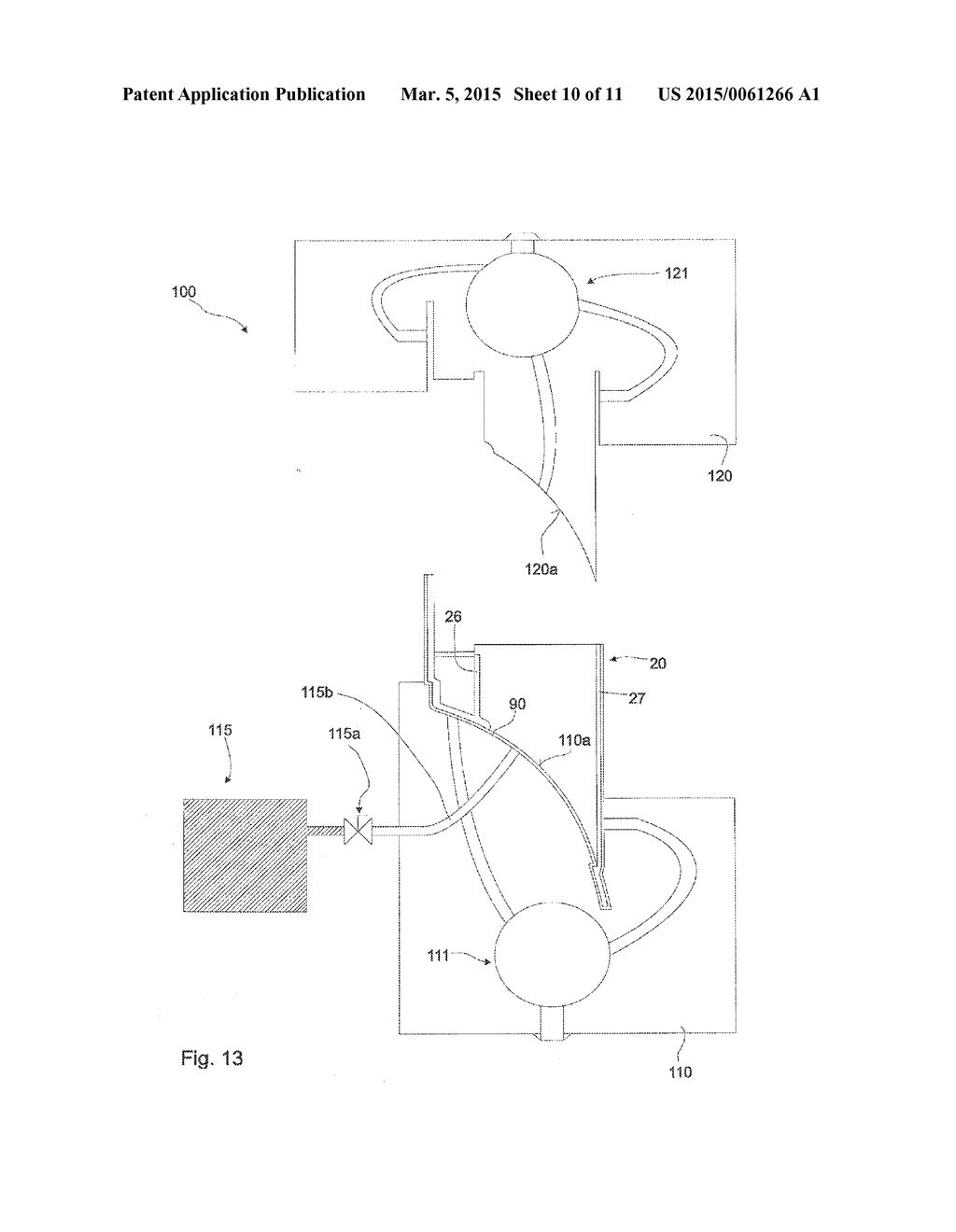 Lining Part for Mounting on a Vehicle Body Part with an Airbag Module,     Airbag System with a Body Part and with Such a Lining Part and Method for     the Production of the Lining Part - diagram, schematic, and image 11