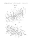 VEHICLE BODY FRAME STRUCTURE OF MOTOR VEHICLE diagram and image