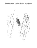 DOOR MECHANISM AND ELECTRONIC DEVICE THEREWITH diagram and image