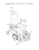 SYSTEMS AND METHODS FOR WARNING OF A PROTRUDING BODY PART OF A WHEELCHAIR     OCCUPANT diagram and image