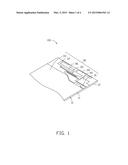 ANTENNA STRUCTURE AND WIRELESS COMMUNICATION DEVICE EMPLOYING SAME diagram and image