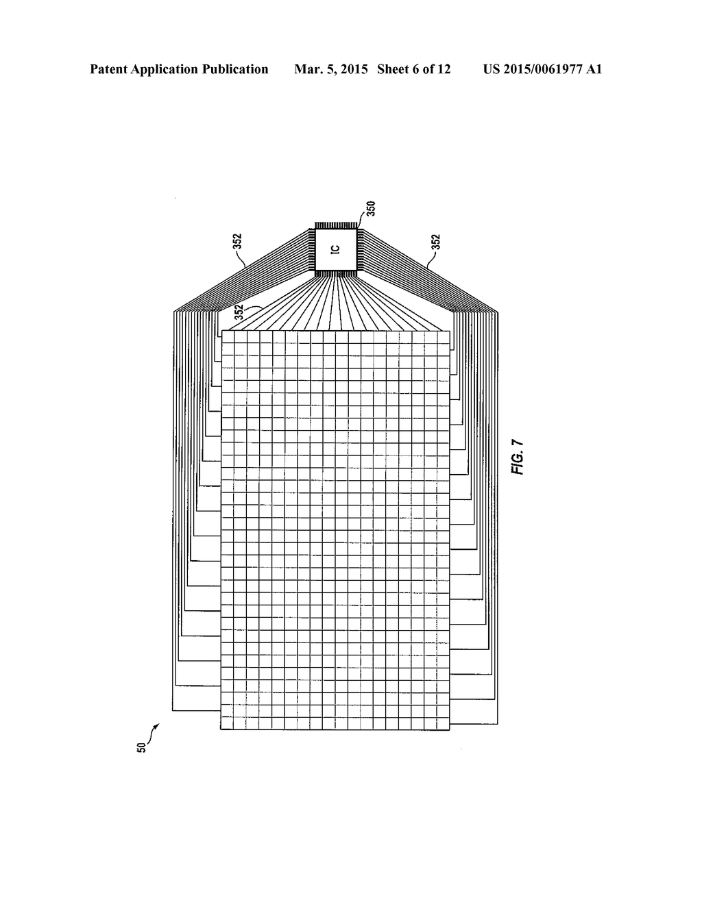 OPTICAL SENSING ARRAY EMBEDDED IN A DISPLAY AND METHOD FOR OPERATING THE     ARRAY - diagram, schematic, and image 07