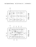 METHOD OF ADJUSTING SCREEN MAGNIFICATION OF ELECTRONIC DEVICE,     MACHINE-READABLE STORAGE MEDIUM, AND ELECTRONIC DEVICE diagram and image