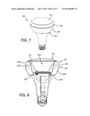 LIGHTING DEVICE WITH SMOOTH OUTER APPEARANCE diagram and image