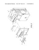 LIGHT-EMITTING MOUNTING STRUCTURE OF A VALUABLE DOCUMENT ACCEPTOR diagram and image