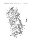 MEMORY DEVICES WITH LOCAL AND GLOBAL DEVICES AT SUBSTANTIALLY THE SAME     LEVEL ABOVE STACKED TIERS OF MEMORY CELLS AND METHODS diagram and image