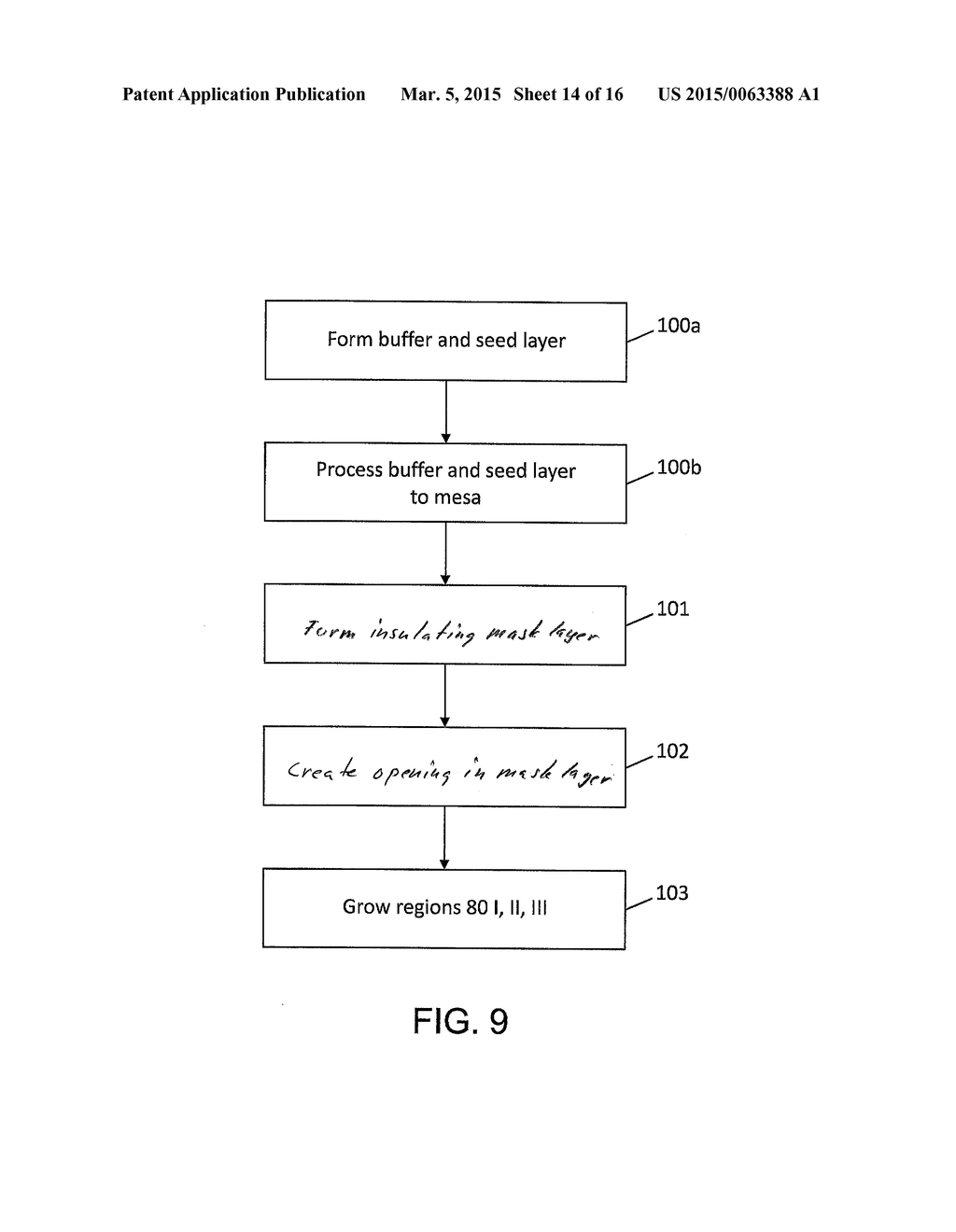 METHOD FOR MANUFACTURING A SEMICONDUCTOR METHOD DEVICE BASED ON EPITAXIAL     GROWTH - diagram, schematic, and image 15