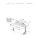 SELF-PROPELLED UNDERWATER VEHICLES AND SYSTEMS FOR UNDERGROUND LAYING A     CONTINUOUS ELONGATED MEMBER IN A BED OF A BODY OF WATER diagram and image