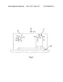 TOOL SUPPORT INCORPORATING A GUIDANCE SYSTEM SPACED APART FROM THE TOOL     AND MACHINING DEVICE INCORPORATING THE TOOL SUPPORT diagram and image