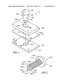 ELASTICALLY DEFORMABLE ALIGNMENT FASTENER AND SYSTEM diagram and image