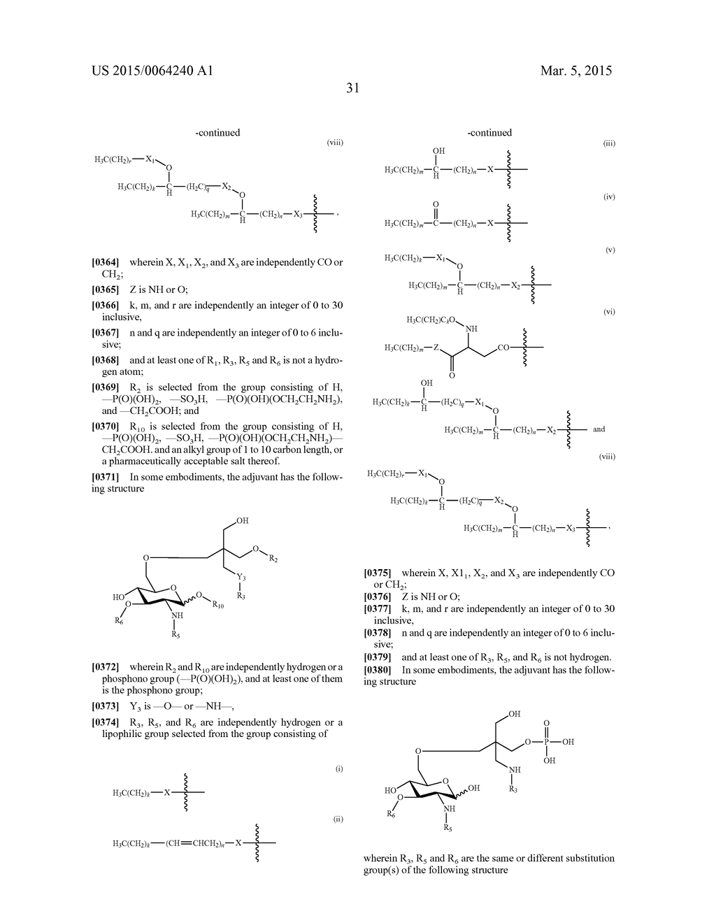 MUC1 Based Glycolipopeptide Vaccine with Adjuvant - diagram, schematic, and image 41