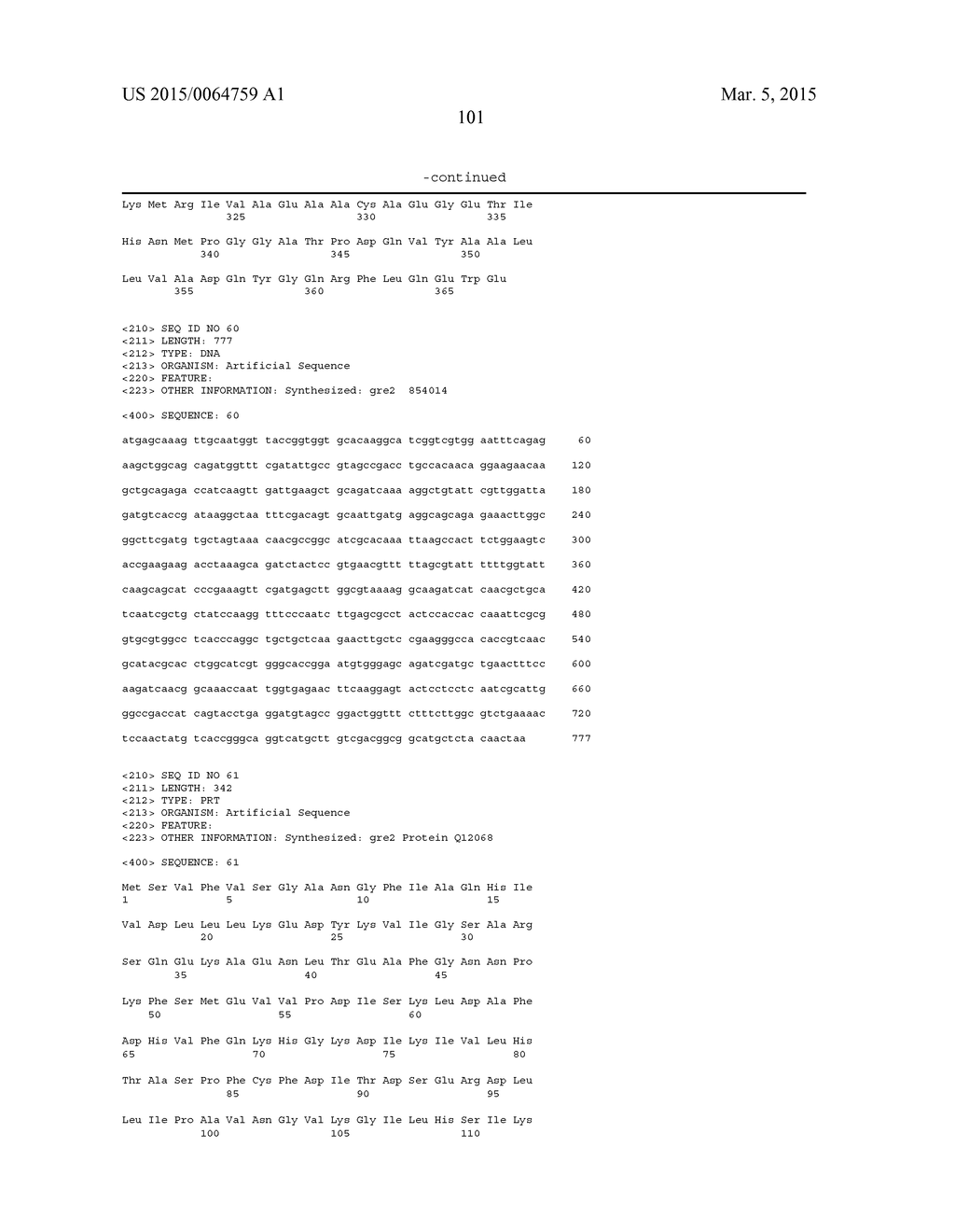 MODIFIED MICROORGANISM AND METHODS OF USING SAME FOR PRODUCING 2-PROPANOL     AND1-PROPANOL AND/OR 1,2-PROPANEDIOL - diagram, schematic, and image 113