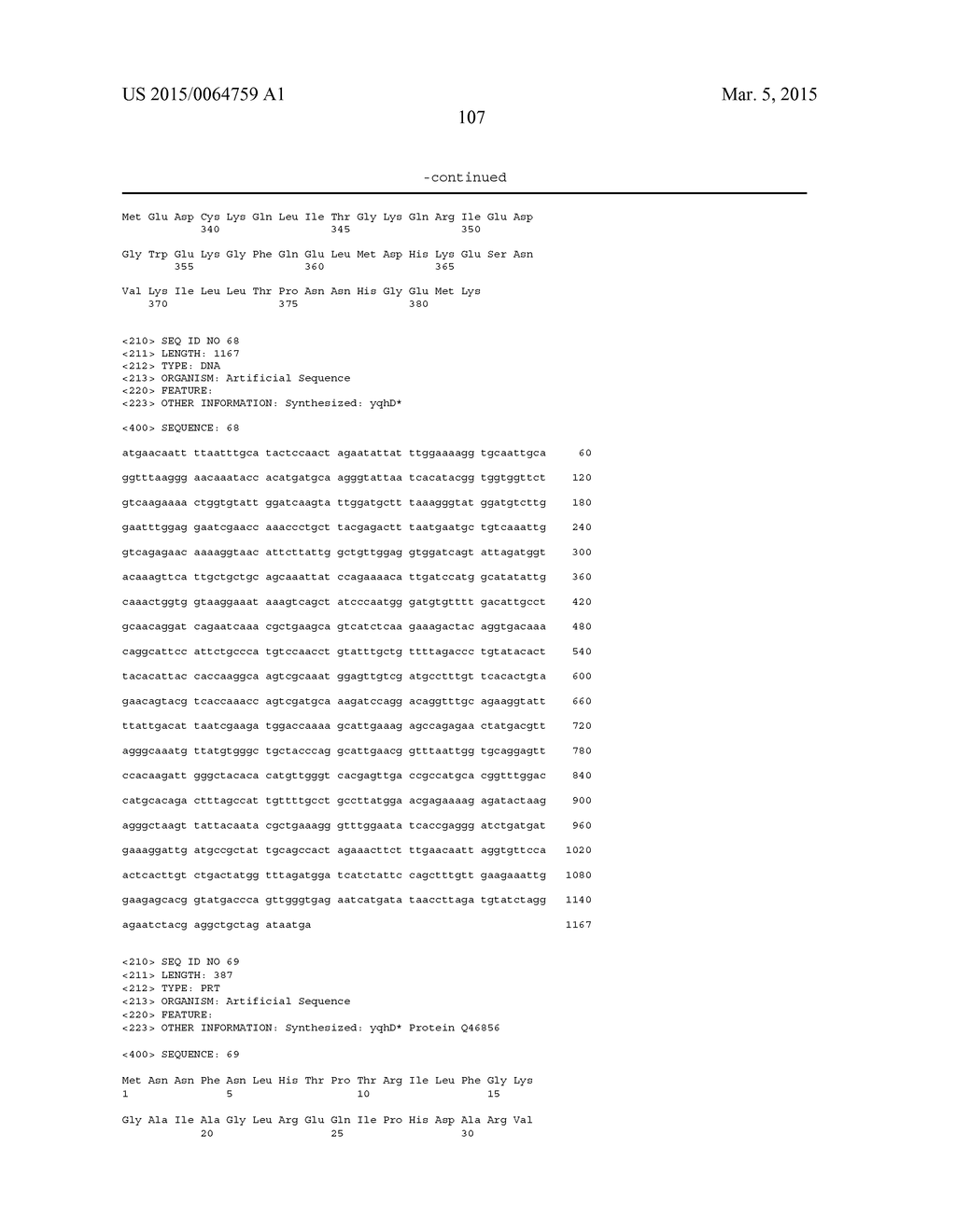 MODIFIED MICROORGANISM AND METHODS OF USING SAME FOR PRODUCING 2-PROPANOL     AND1-PROPANOL AND/OR 1,2-PROPANEDIOL - diagram, schematic, and image 119