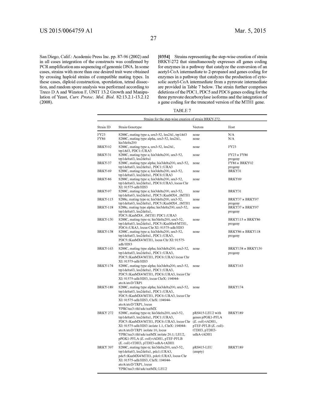 MODIFIED MICROORGANISM AND METHODS OF USING SAME FOR PRODUCING 2-PROPANOL     AND1-PROPANOL AND/OR 1,2-PROPANEDIOL - diagram, schematic, and image 39