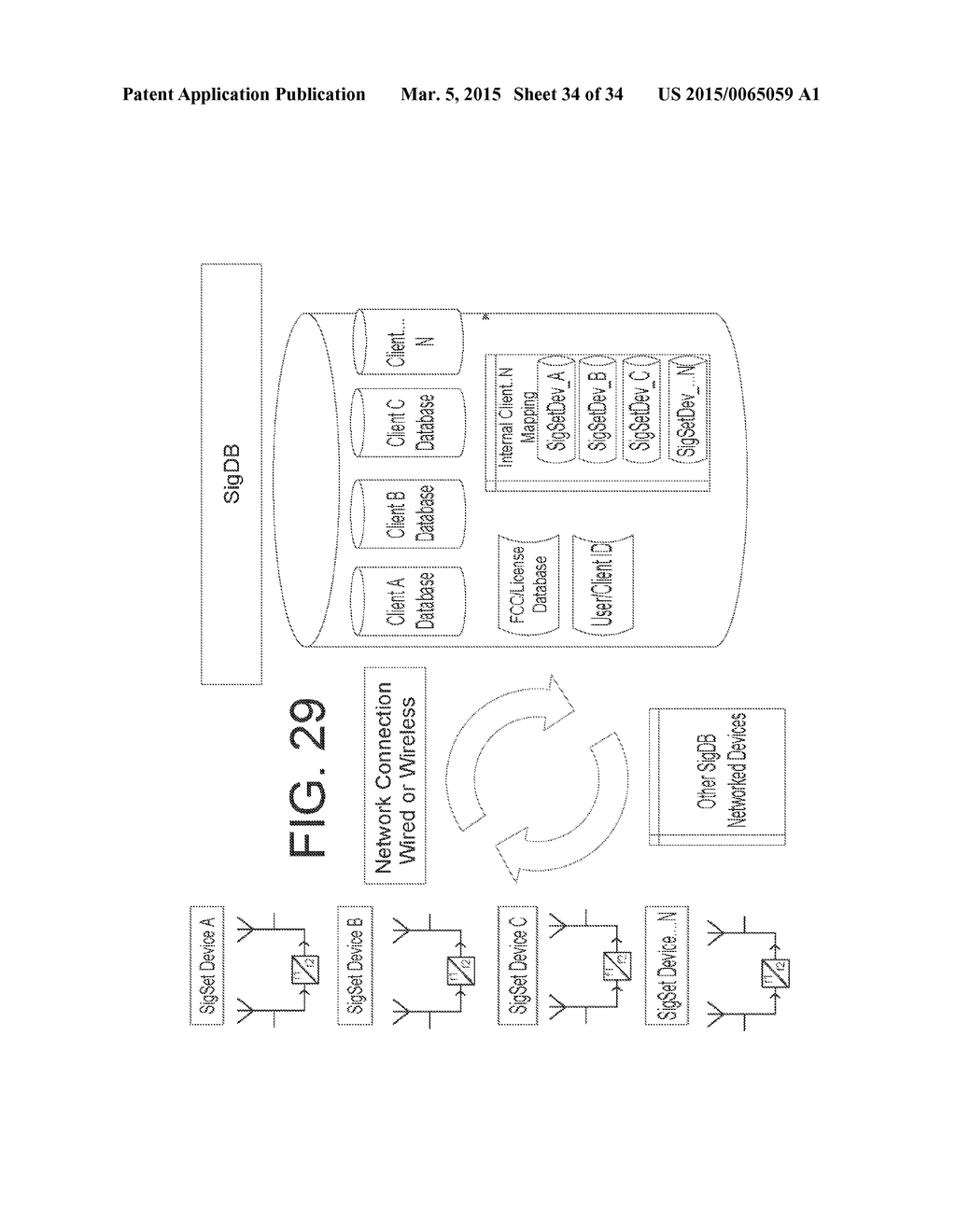 Systems, methods, and devices having databases for electronic spectrum     management - diagram, schematic, and image 35