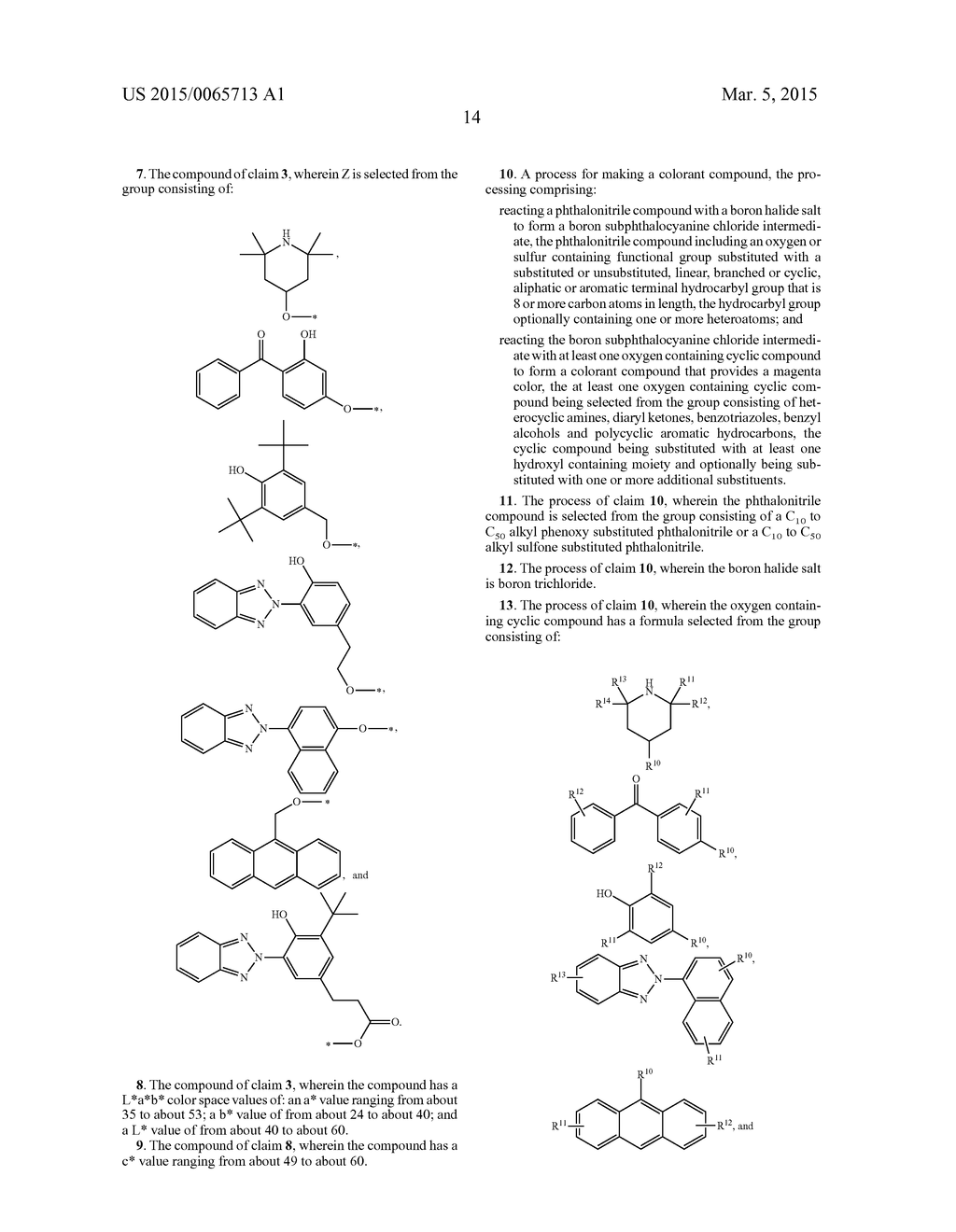 BORON SUBPHTHALOCYANINE COMPOUNDS AND METHOD OF MAKING - diagram, schematic, and image 15