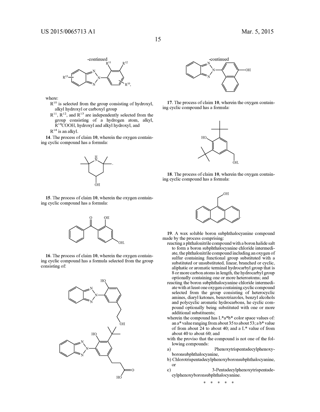 BORON SUBPHTHALOCYANINE COMPOUNDS AND METHOD OF MAKING - diagram, schematic, and image 16