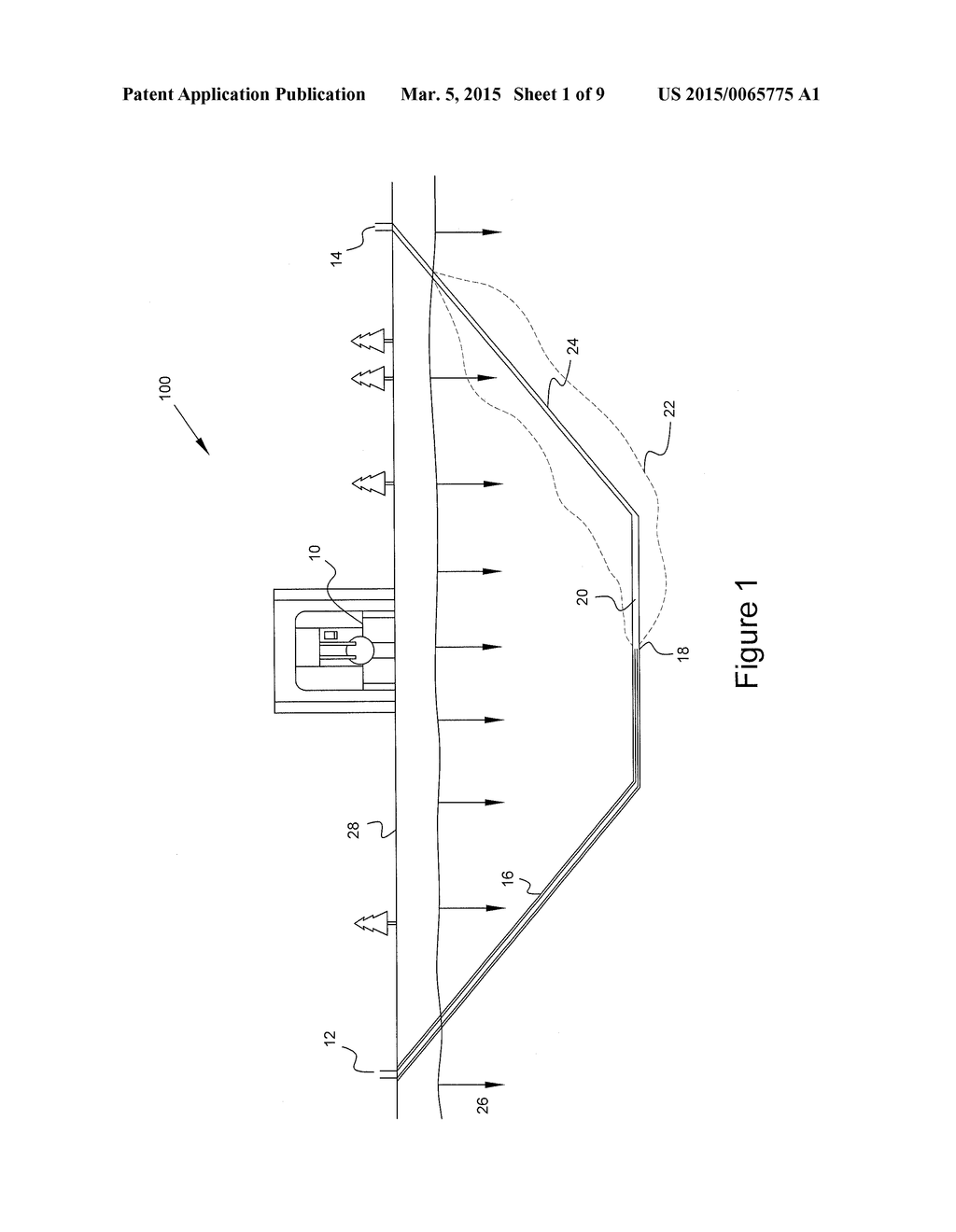 SYSTEM AND METHOD TO CONTROL MIGRATION OF CONTAMINATES WITHIN A WATER     TABLE - diagram, schematic, and image 02