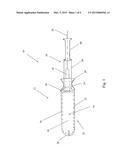 VISUALLY PERCEPTIBLE TAMPON HOUSED WITHIN AN APPLICATOR diagram and image